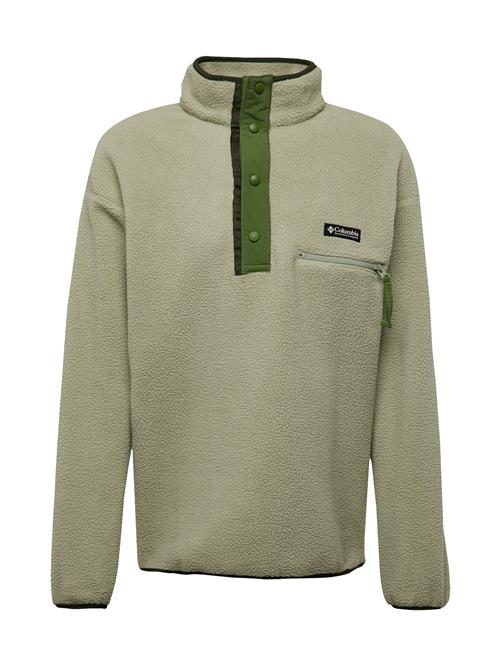 COLUMBIA Sportsweatshirt 'Helvetia II'  lime / pastelgrøn / mørkegrøn