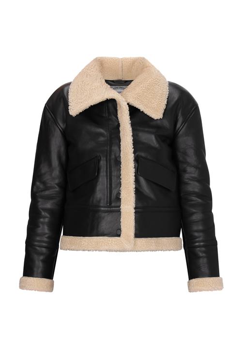 DreiMaster Vintage Overgangsjakke  ecru / sort