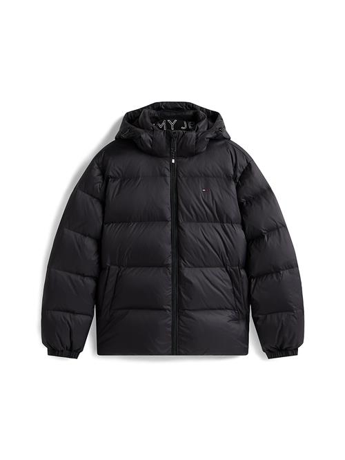 Tommy Jeans Vinterjakke 'Essential'  blå / rød / sort / hvid