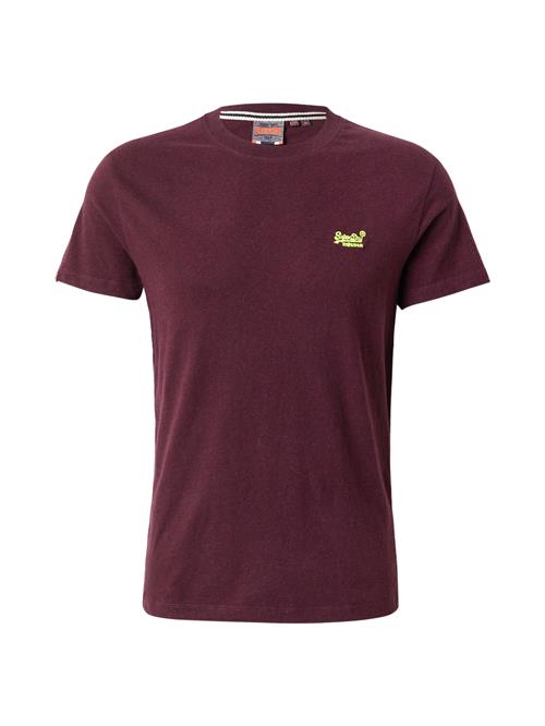 Superdry & Co Bluser & t-shirts 'Essential'  lime / bordeaux