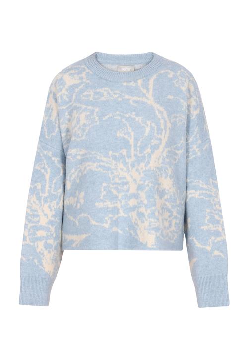 Usha Pullover  creme / lyseblå