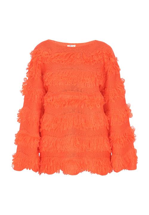 IZIA Pullover  mørkeorange