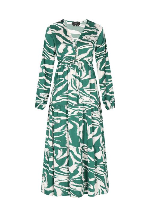 faina Kjole  jade / hvid