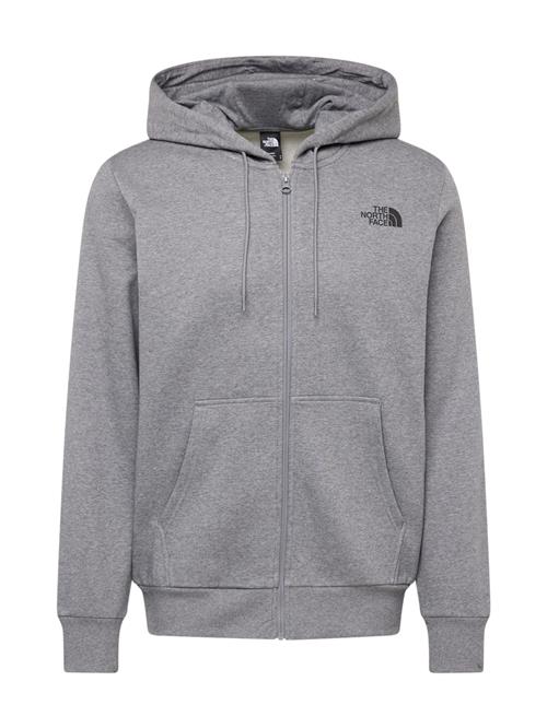 THE NORTH FACE Sweatjakke 'Simple Dome'  mørkegrå / sort