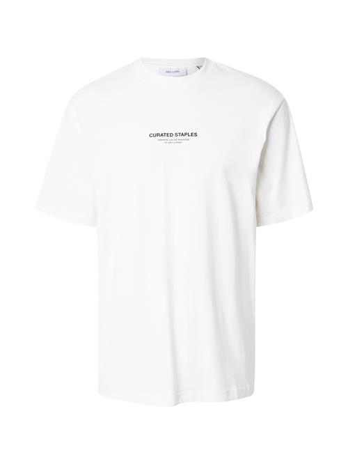 Only & Sons Bluser & t-shirts 'ONSCurated'  sort / hvid