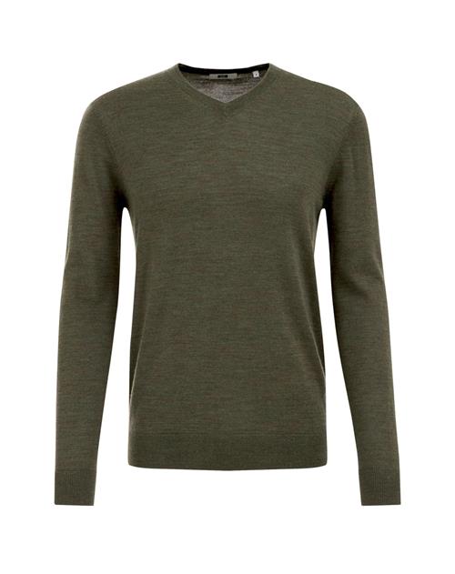 WE Fashion Pullover  mørkegrøn