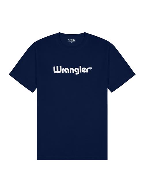 WRANGLER Bluser & t-shirts 'LOGO TEE'  marin / hvid