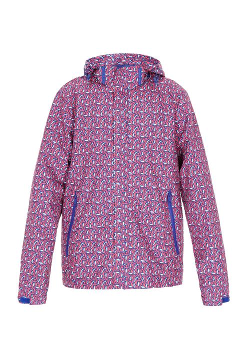 beach budz Overgangsjakke  blå-meleret / pink