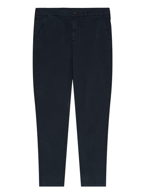 KnowledgeCotton Apparel Lærredsbukser 'Luca'  mørkeblå