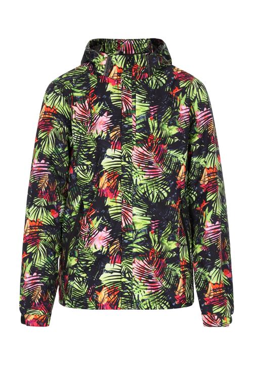 Mo ATHLSR Overgangsjakke  mørkegrøn / orange / rød / sort