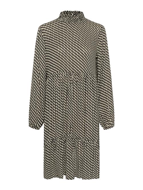 Kaffe Kjole 'Karina'  beige / sort