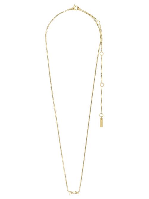 Pilgrim Kæde 'Love Tag'  guld