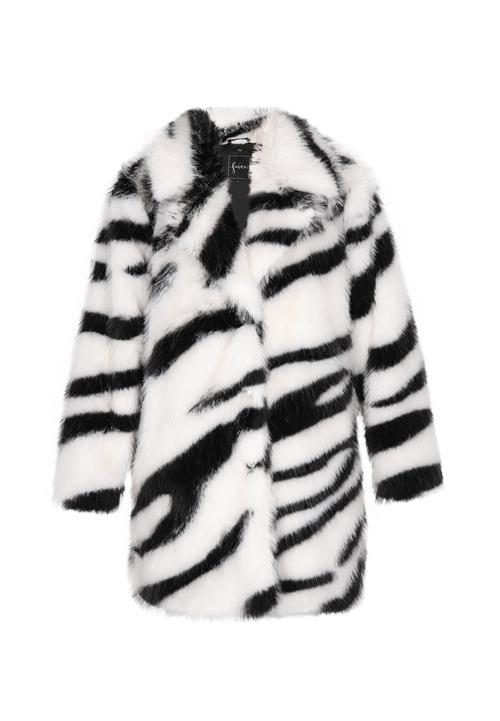 faina Overgangsfrakke  sort / hvid