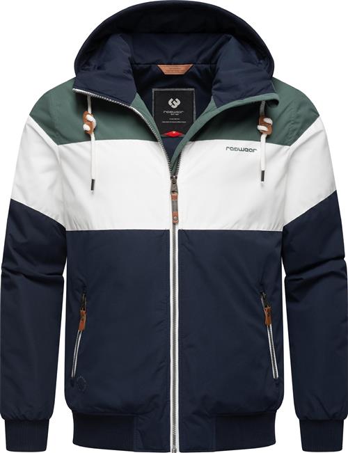 Ragwear Udendørsjakke  blå / grøn / hvid