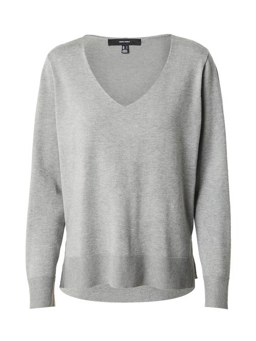 VERO MODA Pullover 'Silje'  grå / mørkegrå