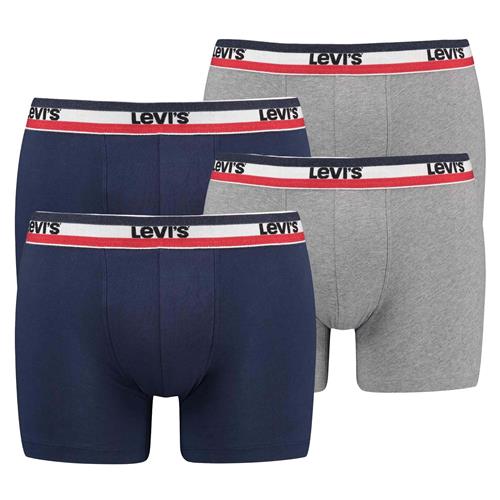 LEVI'S ® Boksershorts  blå / grå-meleret / rød / sort / hvid
