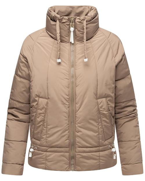 NAVAHOO Overgangsjakke 'Luftzauber 14'  mørkebeige