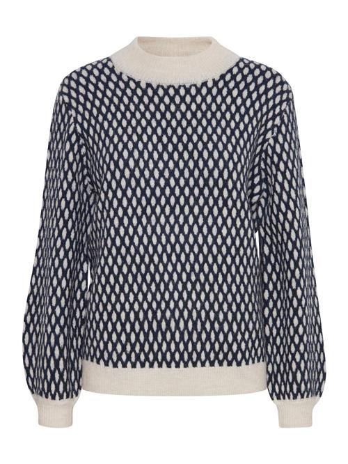 ICHI Pullover 'Kamara'  sort / offwhite