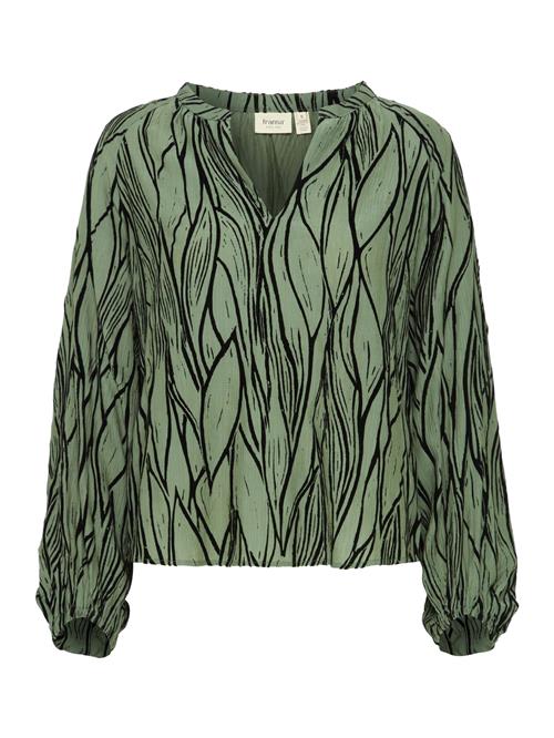 Fransa Bluse  siv / sort