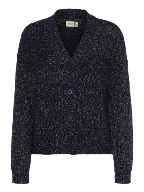 Fransa Cardigan 'Spotta'  blå-meleret