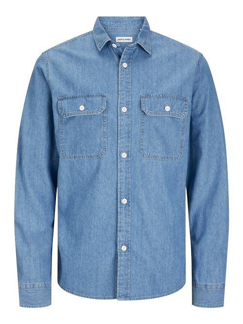 JACK & JONES Skjorte 'JJETravis'  blue denim