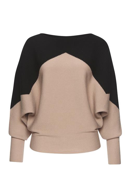 LASCANA Pullover  nude / sort
