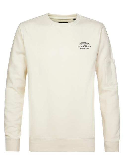 Petrol Industries Sweatshirt  sort / hvid