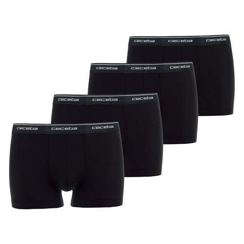 CECEBA Boksershorts  sort / hvid