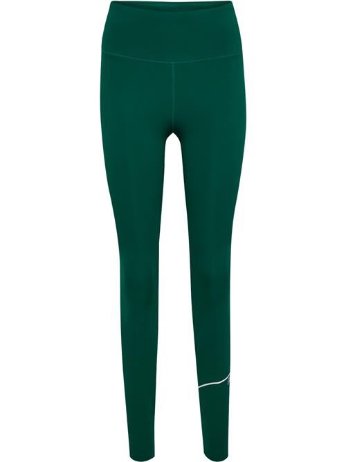 Hummel Sportsbukser 'Court'  mørkegrøn / hvid