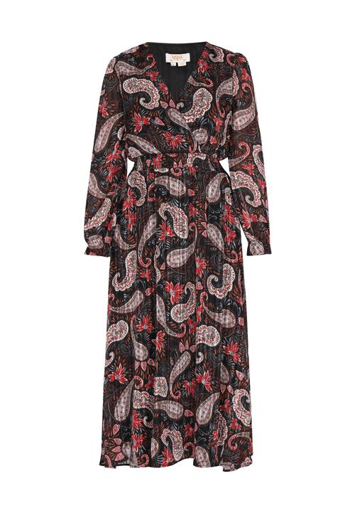 usha FESTIVAL Kjole  brun / rød / sort / hvid