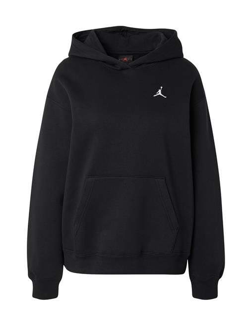 Jordan Sweatshirt 'Brkln Flc'  sort / hvid