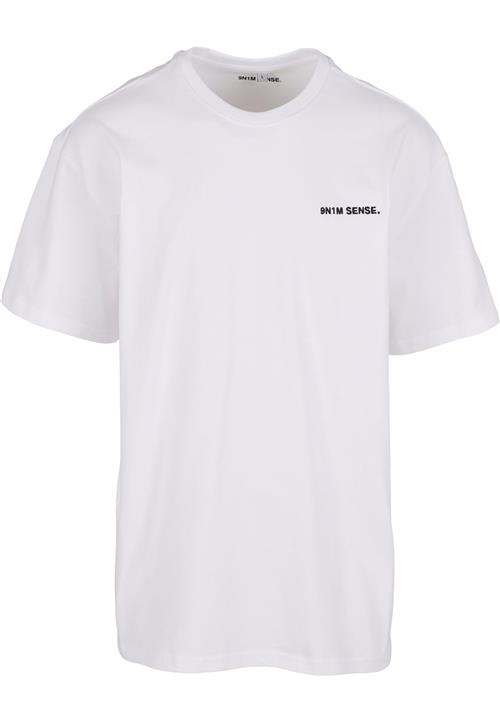 9N1M SENSE Bluser & t-shirts 'Essentials'  sort / hvid