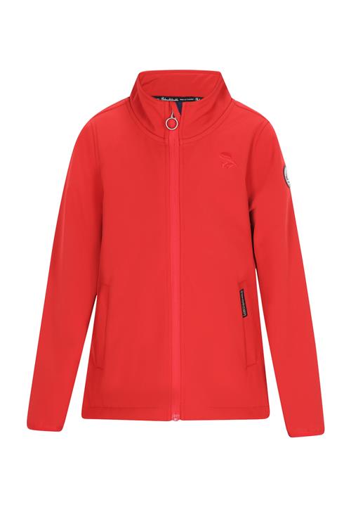 Schmuddelwedda Funktionsjakke  grå / rød