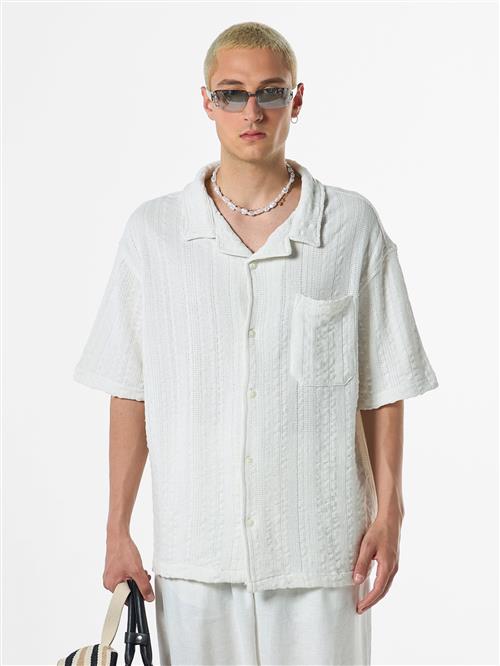 VAMOS CLO Skjorte  hvid