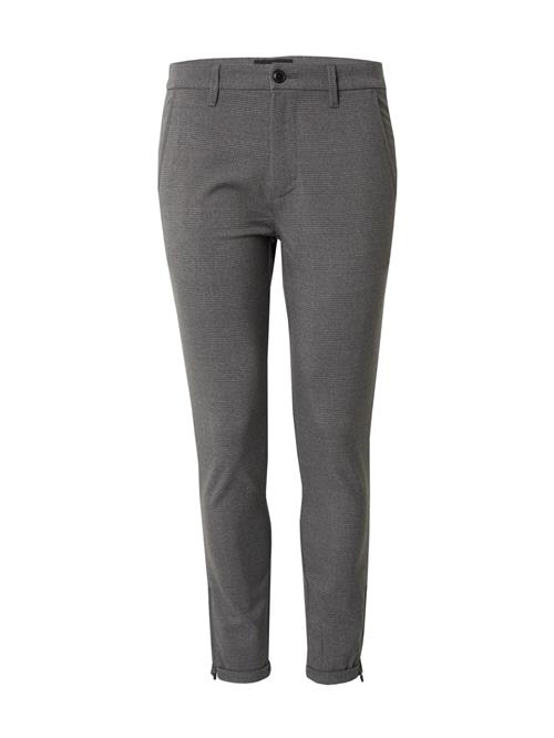 GABBA Lærredsbukser 'Pisa Field'  lysegrå / mørkegrå