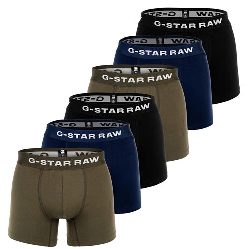 G-STAR Boksershorts  blå / oliven / sort / hvid
