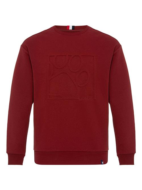 Williot Sweatshirt  rubinrød