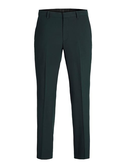 JACK & JONES Bukser med lægfolder 'JPRBUshwick Mathew'  mørkegrøn