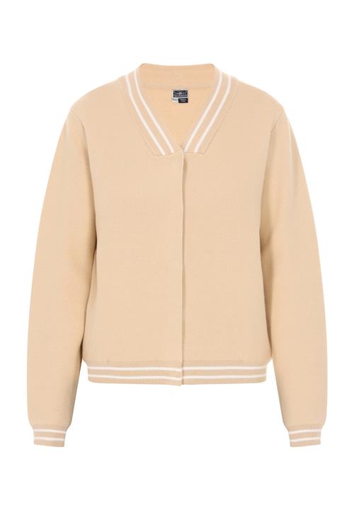 DreiMaster Maritim Cardigan  chamois / hvid