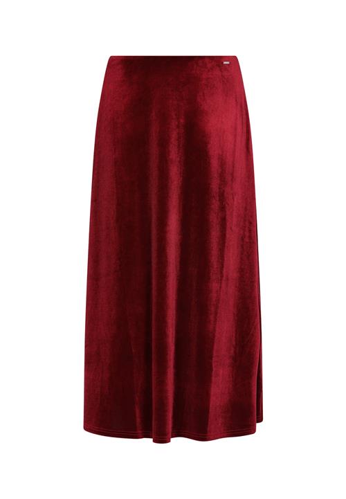 DreiMaster Klassik Nederdel  mørkerød