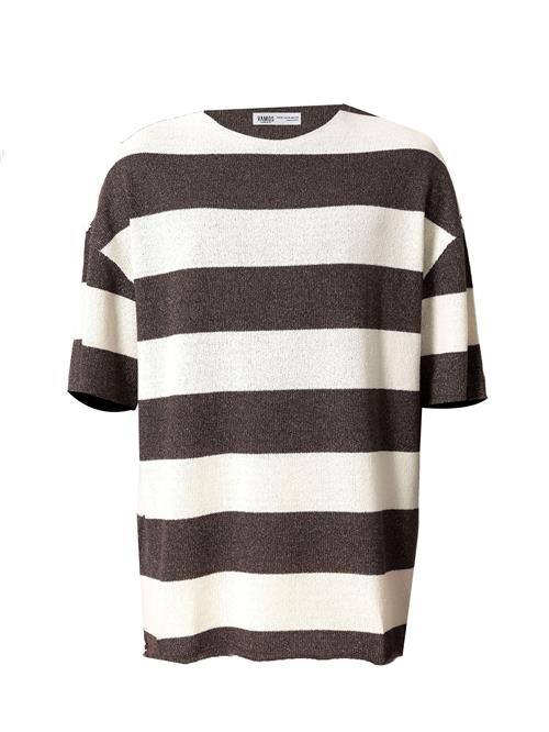 VAMOS CLO Bluser & t-shirts  brun / hvid