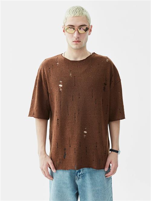 VAMOS CLO Bluser & t-shirts  brun