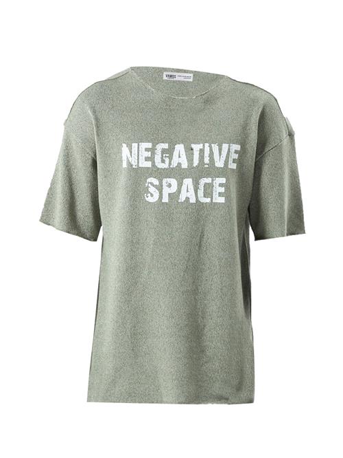 VAMOS CLO Bluser & t-shirts  grøn / hvid