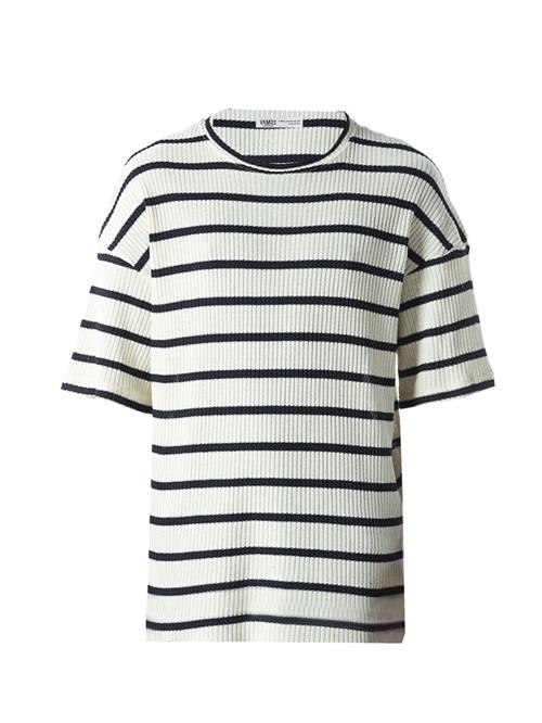 VAMOS CLO Bluser & t-shirts  sort / offwhite