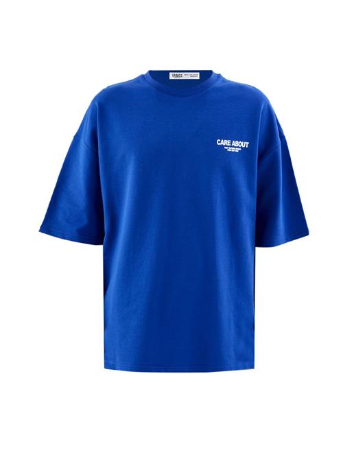 VAMOS CLO Bluser & t-shirts  blå / hvid