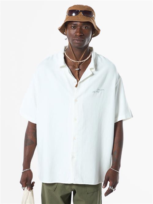 VAMOS CLO Skjorte  gul / sort / hvid