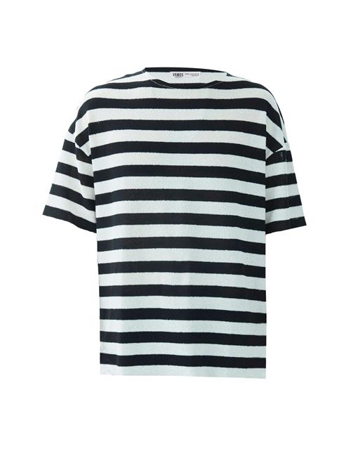 VAMOS CLO Bluser & t-shirts  sort / hvid