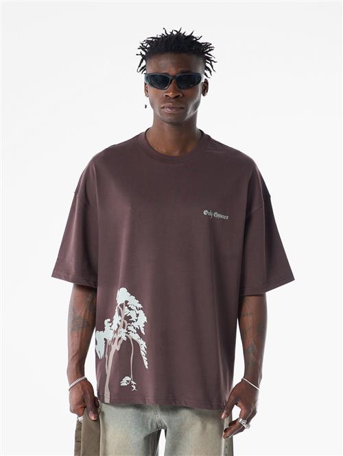 VAMOS CLO Bluser & t-shirts  brun / hvid