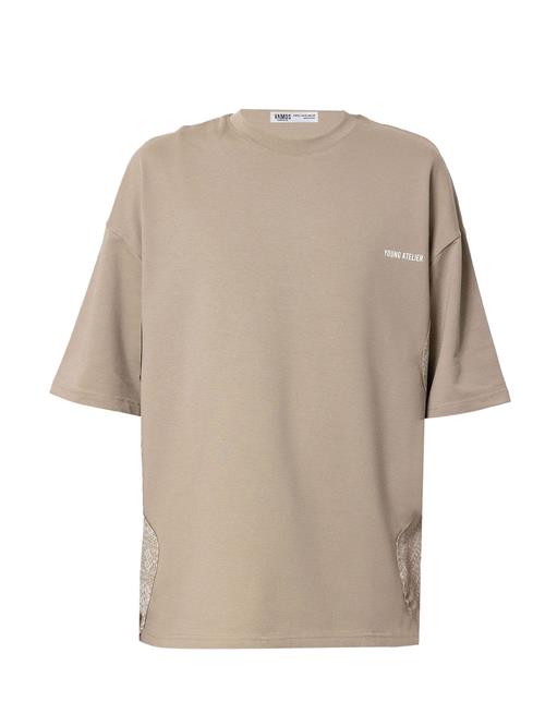 VAMOS CLO Bluser & t-shirts  beige / hvid