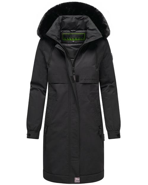 NAVAHOO Overgangsfrakke 'Kaltwetterretter'  sort